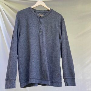 Joe Fresh gray thermal shirt, size large